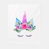 Niedliche Zauberei Fleecedecke (Vorderseite)