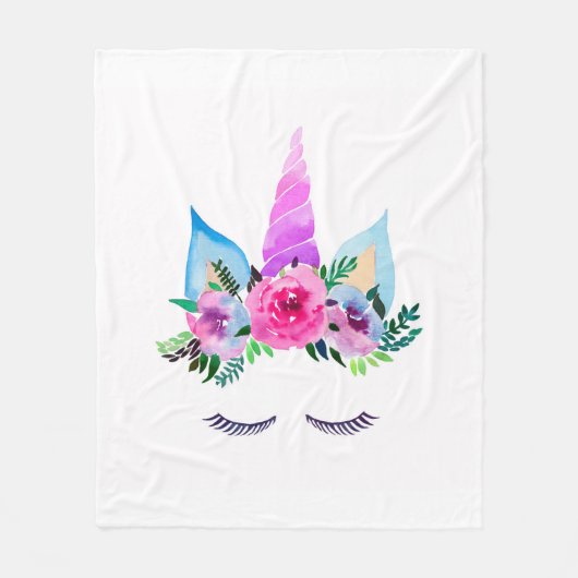 Niedliche Zauberei Fleecedecke (Vorderseite)