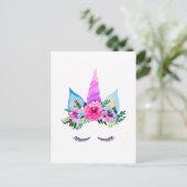 Niedliche Zauberei Postkarte (Stehend Vorderseite)