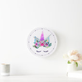 Niedliche Zauberei Runde Wanduhr (Zuhause)