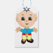 Niedliche Zauberelf Geschenkanhänger (Vorderseite)