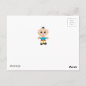 Niedliche Zauberelf Postkarte (Rückseite)