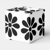 Niedliche Zebra-Blume Geschenkschachtel (Rückseite)