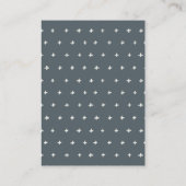 Niedliche Zebra Foliage Books für Babydusche Begleitkarte (Rückseite)