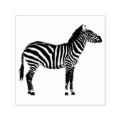 Niedliche Zebra-Grafik Permastempel (Design)