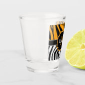 Niedliche Zebra Print Schnapsglas (Links)