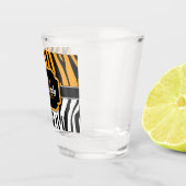Niedliche Zebra Print Schnapsglas (Rechts)