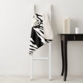 Niedliche Zebra Print Sherpadecke (Beispiel)