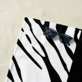 Niedliche Zebra Print Strandtuch (Beispiel)