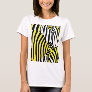 Niedliche Zebra-Streifen T-Shirt