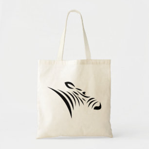 niedliche Zebra-Tierzoo-Abbildung Tragetasche