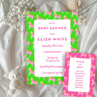 Niedliche Zebras Babydusche