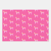 Niedliche Zebras-Farbe Geschenkpapier Set (Vorderseite 2)