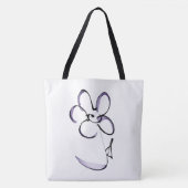 niedliche Zeichnung kleine Blume Tasche (Vorderseite)