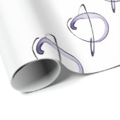 niedliche Zeichnung kleiner Planet Geschenkpapier (Rolleneckpunkt)