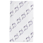 niedliche Zeichnung kleiner Planet Kleine Geschenktüte (Vorderseite)