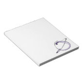 niedliche Zeichnung kleiner Planet Notizblock (angewinkelt)