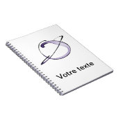 niedliche Zeichnung kleiner Planet Notizblock (Rechte Seite)