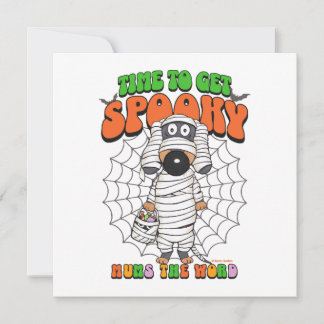 Niedliche Zeit, um Spooky Mummy zu bekommen