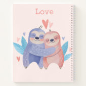 Niedliche Zeitnischen in der Liebe Notizblock (Rückseite)