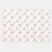 Niedliche Zen Yoga Medizin Lotus Namaste Geschenkpapier Set (Vorderseite 3)