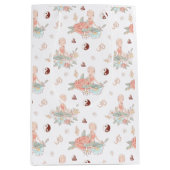 Niedliche Zen Yoga Medizin Lotus Namaste Mittlere Geschenktüte (Vorderseite)