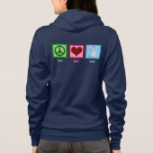 Niedliche Ziege Hoodie (Rückseite)