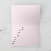 Niedliche Ziege Valentine Feiertagskarte (Innenseite)