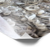 NIEDLICHE ZIEGEN FOTODRUCK (Ecke)