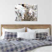 NIEDLICHE ZIEGEN LEINWANDDRUCK (Insitu (Schlafzimmer))