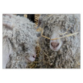 NIEDLICHE ZIEGEN SCHNEIDEBRETT (Vorderseite)