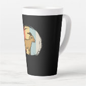 Niedliche Ziegenrückführung Milchtasse (Rechte Ecke)