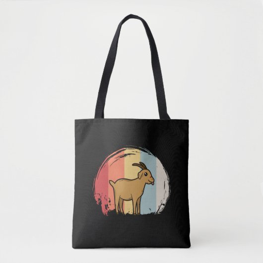 Niedliche Ziegenrückführung Tasche (Vorderseite)