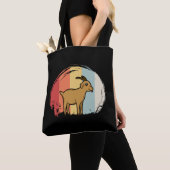 Niedliche Ziegenrückführung Tasche (Von Nahem)
