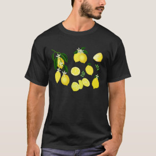 Niedliche Zitrone Botanischer Garten Sommertime Zi T-Shirt