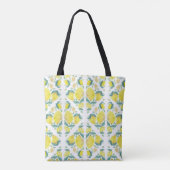 Niedliche Zitronen Fruchtsaftbeutel Tasche (Rückseite)