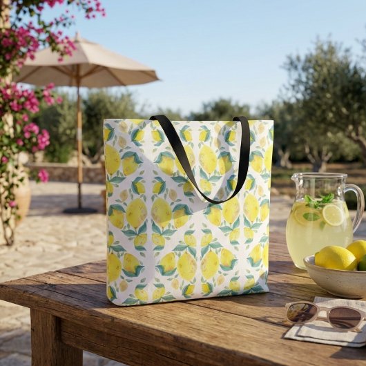 Niedliche Zitronen Fruchtsaftbeutel Tasche