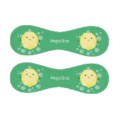 Niedliche Zitronenfrüchte Cartoon Blasen Veranscha Baseball (Paneele)