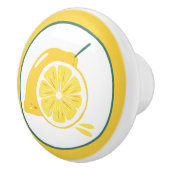 niedliche Zitronenfruchtküche Keramikknauf (Rechts)