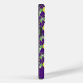 Niedliche Zitronengelbe lila Bezeichnung Case-Mate iPhone Hülle (Rückseite / Rechts)