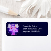 Niedliche Zodiac-Adressenmarken (Insitu)