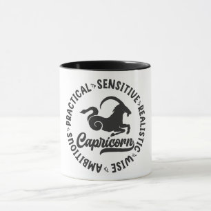 Niedliche Zodiac-Zeichen/Kapricorn Tasse
