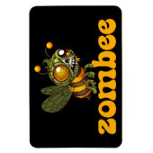 Niedliche Zombie-Biene Magnet (Vertikal)