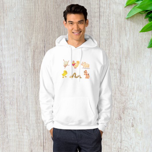 Niedliche Zuchtbetriebe und Heimtiere Hoodie