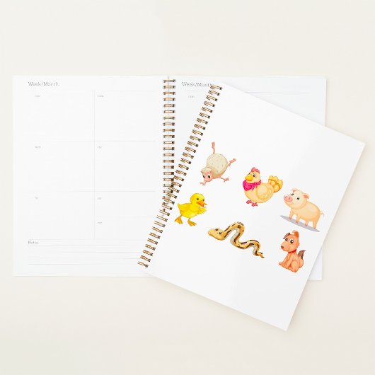 Niedliche Zuchtbetriebe und Heimtiere Planer