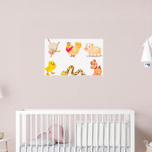 Niedliche Zuchtbetriebe und Heimtiere Poster