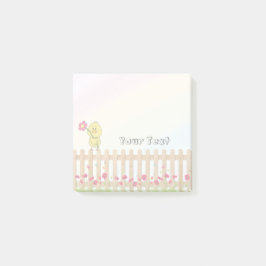 Niedliche Zuchttierkids-Schule Regenbogen Post-it Klebezettel