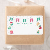 Niedliche Zucker Pflaumen Urlaub Hallo mein Name i (Insitu)