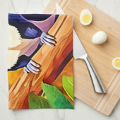 Niedliche Zuckerkleider Geschirrtuch (Viertel Falte)