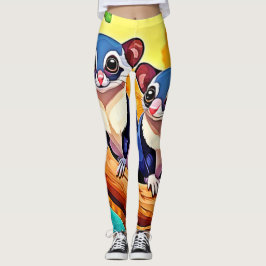 Niedliche Zuckerkleider Leggings